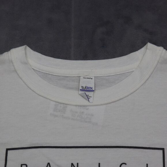 Panic at the Disco Shirt Womens M White Round Neck Short Sleeve Graphic Print - Picture 9 of 16